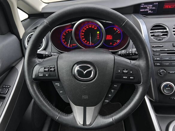 2012 Mazda CX-7 I Рестайлинг, белый, 1010000 рублей - вид 13
