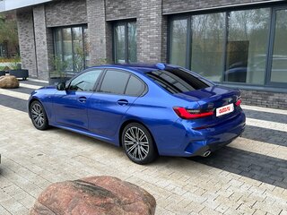 2021 BMW 3 серии 320d xDrive VII (G2x), синий, 3500000 рублей, вид 4
