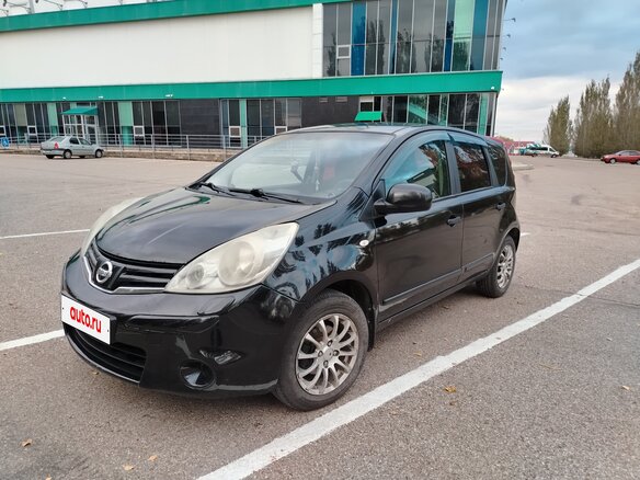 2009 Nissan Note I Рестайлинг, чёрный, 570000 рублей