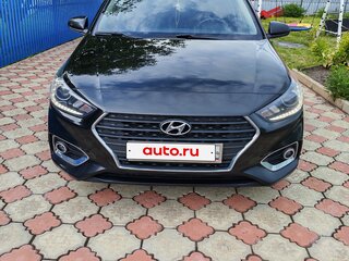 2019 Hyundai Solaris II, чёрный, 1300000 рублей, вид 3
