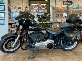 2011 Harley-Davidson Fat Boy, чёрный, 1250000 рублей, вид 2