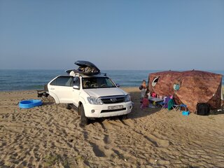2007 Toyota Fortuner I, белый, 2200000 рублей, вид 1