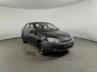 2012 Lada (ВАЗ) Granta I, чёрный, 165000 рублей, вид 3