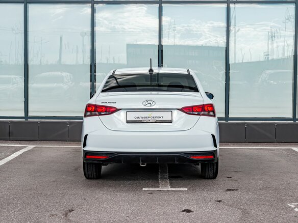 2020 Hyundai Solaris II Рестайлинг, белый - вид 3