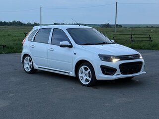 2017 Lada (ВАЗ) Kalina Sport II, белый, 990000 рублей, вид 2