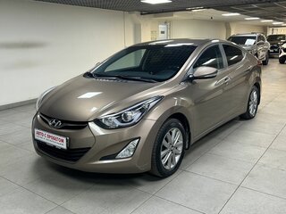 2014 Hyundai Elantra V (MD) Рестайлинг, коричневый, 1152000 рублей, вид 1