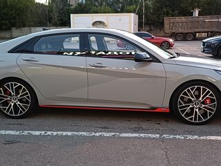 2022 Hyundai Avante N VII, серый, 3550000 рублей, вид 4