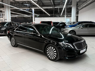 2016 Mercedes-Benz S-Класс 350 CDI BlueTEC VI (W222, C217), чёрный, 2969000 рублей, вид 3