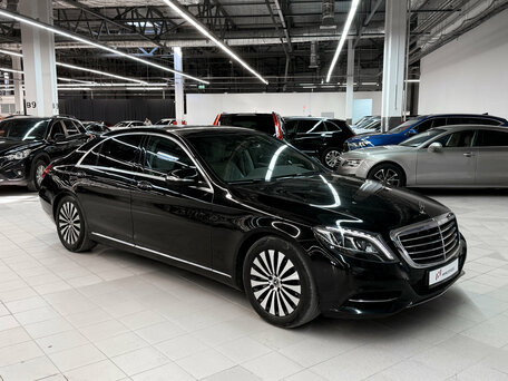 2016 Mercedes-Benz S-Класс 350 CDI BlueTEC VI (W222, C217), чёрный, 2969000 рублей, вид 3