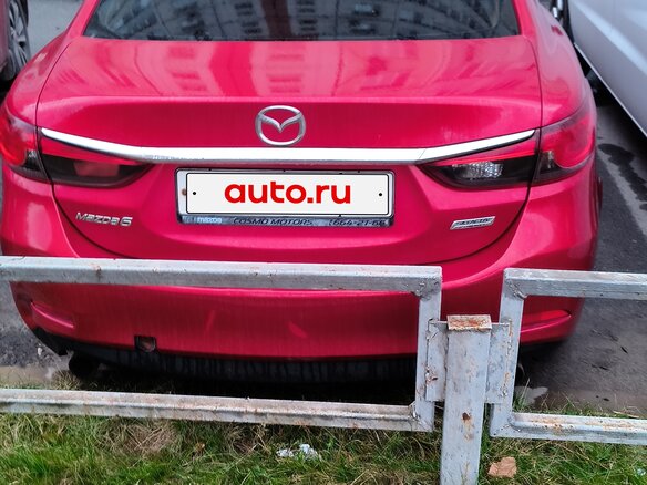 2012 Mazda 6 III (GJ), красный, 1250000 рублей - вид 6