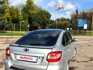2015 Lada (ВАЗ) Granta I, серебристый, 490000 рублей, вид 2