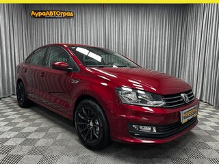 2019 Volkswagen Polo V Рестайлинг, красный, 1184000 рублей, вид 1