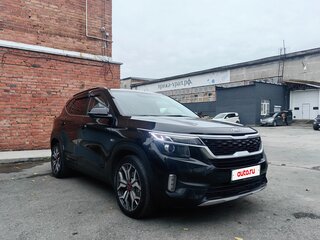 2021 Kia Seltos I, чёрный, 2230000 рублей, вид 3