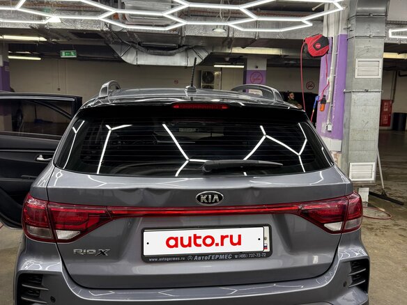 2021 Kia Rio X IV Рестайлинг, серый, 1300000 рублей - вид 7