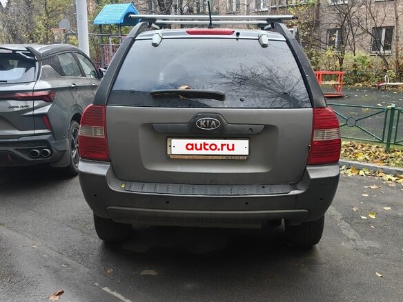 2006 Kia Sportage II, серый, 350000 рублей - вид 2