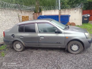 2003 Renault Symbol I Рестайлинг, серый, 200000 рублей, вид 2