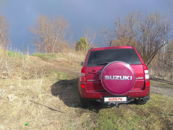2007 Suzuki Grand Vitara II, красный - вид 4