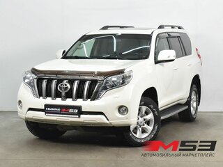 2014 Toyota Land Cruiser Prado 150 Series Рестайлинг 1, белый, 3900000 рублей, вид 1