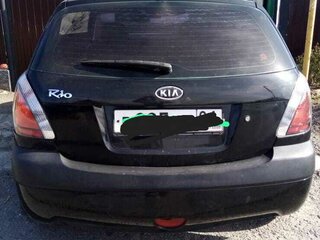 2006 Kia Rio II, чёрный, 400000 рублей, вид 5