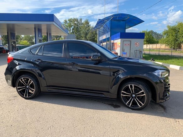 2016 BMW X6 35i II (F16), чёрный - вид 9