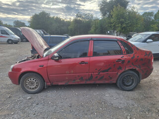 2007 Lada (ВАЗ) Kalina I, красный, 150000 рублей, вид 2