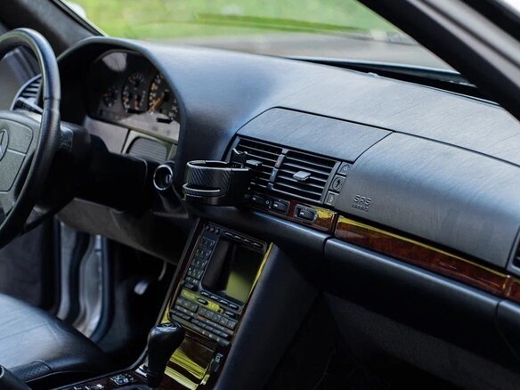 1997 Mercedes-Benz S-Класс 500 Long III (W140) Рестайлинг, серебристый, 4800000 рублей - вид 14