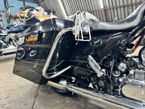 2012 Harley-Davidson Road Glide, чёрный, 1280000 рублей - вид 24