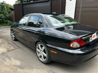 2008 Jaguar X-Type I Рестайлинг, чёрный, 700000 рублей, вид 4