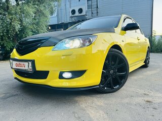 2006 Mazda 3 I (BK) Рестайлинг, жёлтый, 525000 рублей, вид 1