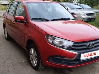 2022 Lada (ВАЗ) Granta I Рестайлинг, красный, 740000 рублей, вид 1