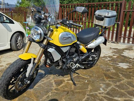 2019 Ducati Scrambler 1100, жёлтый, 590000 рублей, вид 2