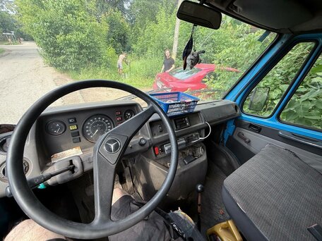 1990 Mercedes-Benz T1, синий, 280000 рублей, вид 4