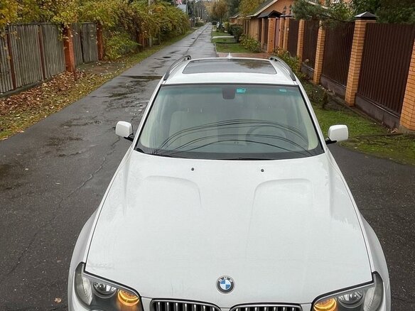2008 BMW X3 30i I (E83) Рестайлинг, белый, 1399000 рублей - вид 7