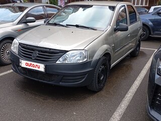 2009 Renault Logan I, серый, 240000 рублей, вид 1