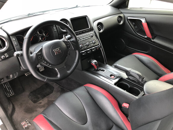 2012 Nissan GT-R I Рестайлинг 1, белый - вид 8