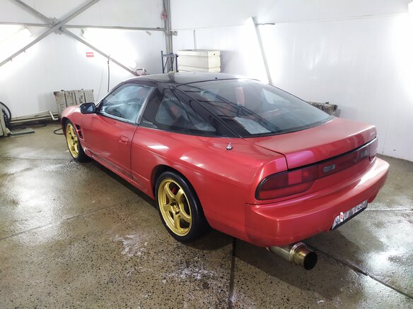 1990 Nissan 200SX S13, пурпурный, 1600000 рублей - вид 6