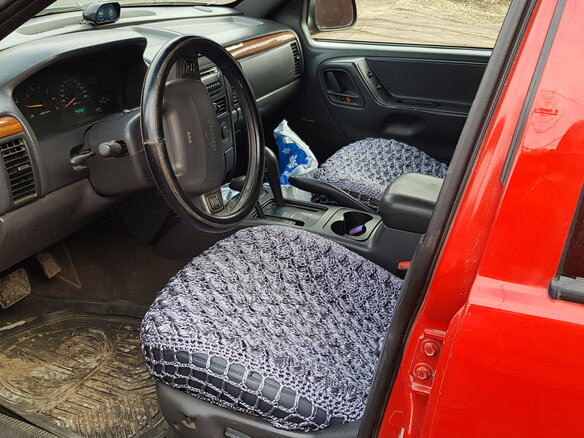 1998 Jeep Grand Cherokee II (WJ), красный - вид 5