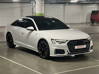 2019 Audi A6 40 TDI V (C8), белый, 4460000 рублей, вид 3