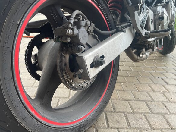 2001 Honda CB 600F Hornet, чёрный, 350000 рублей - вид 11