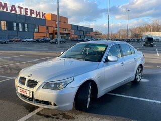 2005 BMW 5 серии 535d V (E60/E61), серебристый, 1110425 рублей, вид 1