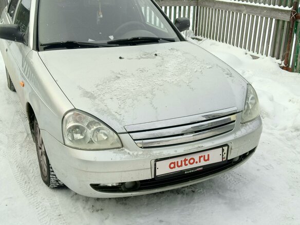 2011 Lada (ВАЗ) Priora I, серебристый, 430000 рублей