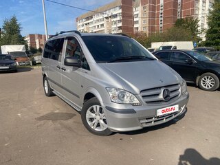 2011 Mercedes-Benz Vito 116 CDI L2 II (W639) Рестайлинг, серебристый, 1900000 рублей, вид 3