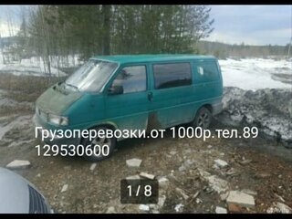 1999 Volkswagen Transporter T4, зелёный, 500000 рублей, вид 1
