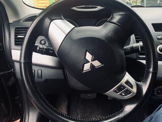 2010 Mitsubishi Lancer X, чёрный, 800000 рублей, вид 4