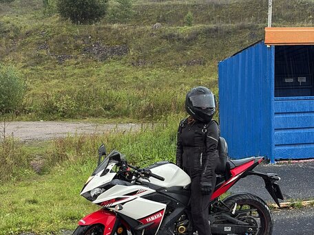 2016 Yamaha YZF-R3, белый, 430000 рублей, вид 3