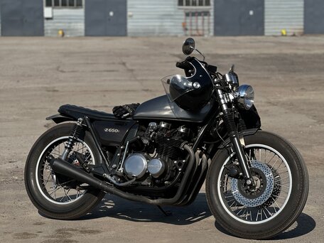 1980 Kawasaki Z 650, серый, 620000 рублей, вид 4
