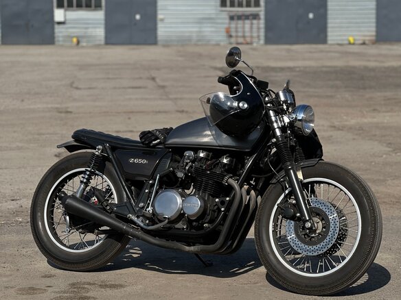 1980 Kawasaki Z 650, серый, 560000 рублей - вид 3