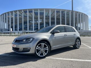 2013 Volkswagen Golf VII, серебристый, 1600000 рублей, вид 1