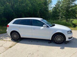 2011 Audi A3 II (8P) Рестайлинг 2, белый, 560000 рублей, вид 4