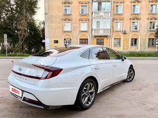 2021 Hyundai Sonata VIII (DN8), белый, 2580000 рублей, вид 4